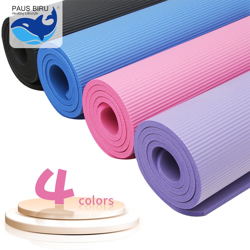 Blue Whale - เสื่อโยคะ Blue Whale Sport & Pilates Mat Gym Mat 8mm Nbr Sports Mat