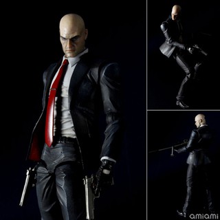 Figma ฟิกม่า Model Figure ฟิกเกอร์ โมเดล Play Arts Kai : Hitman Absolution Agent 47 ฮิทแมน โคตรเพชฌฆาต 47