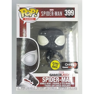 Funko Pop Marvel Spider Man  - Spider Man [ เรืองแสง ] : 399 (กล่องมีตำหนินิดหน่อย)