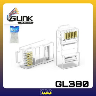 GLINK JACK RJ45 CAT5 หัวต่อสายแลน รุ่น GL380 100ชิ้น