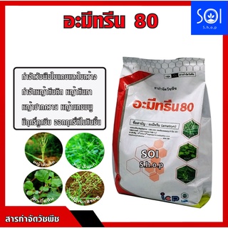 อะมีทรีน 80 (ลัดดา) อะมีทรีนผง 80% WP-ขนาด 1 กิโลกรัม