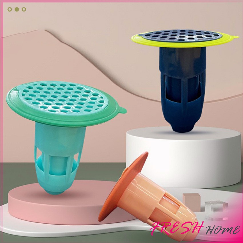 อุปกรณ์ป้องกันกลิ่นทรงกรวย กันกลิ่นกันแมลงในท่อระบายน้ำ Floor drain กันกลิ่นท่อน้ำทิ้ง Silicone floor