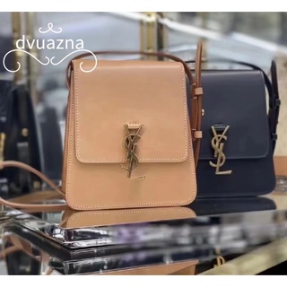 ของแท้ SAINT LAURENT/YSL Kaia Vertical Shoulder Crossbody Bag