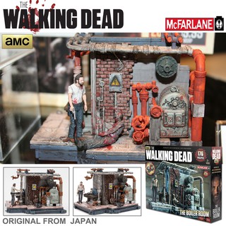 Model Figma งานแท้ Original ฟิกม่า The Walking Dead เดอะวอล์กกิงเดด The Boiler Room Play Set ห้องหม้อไอน้ำ 176 PCS/PZS