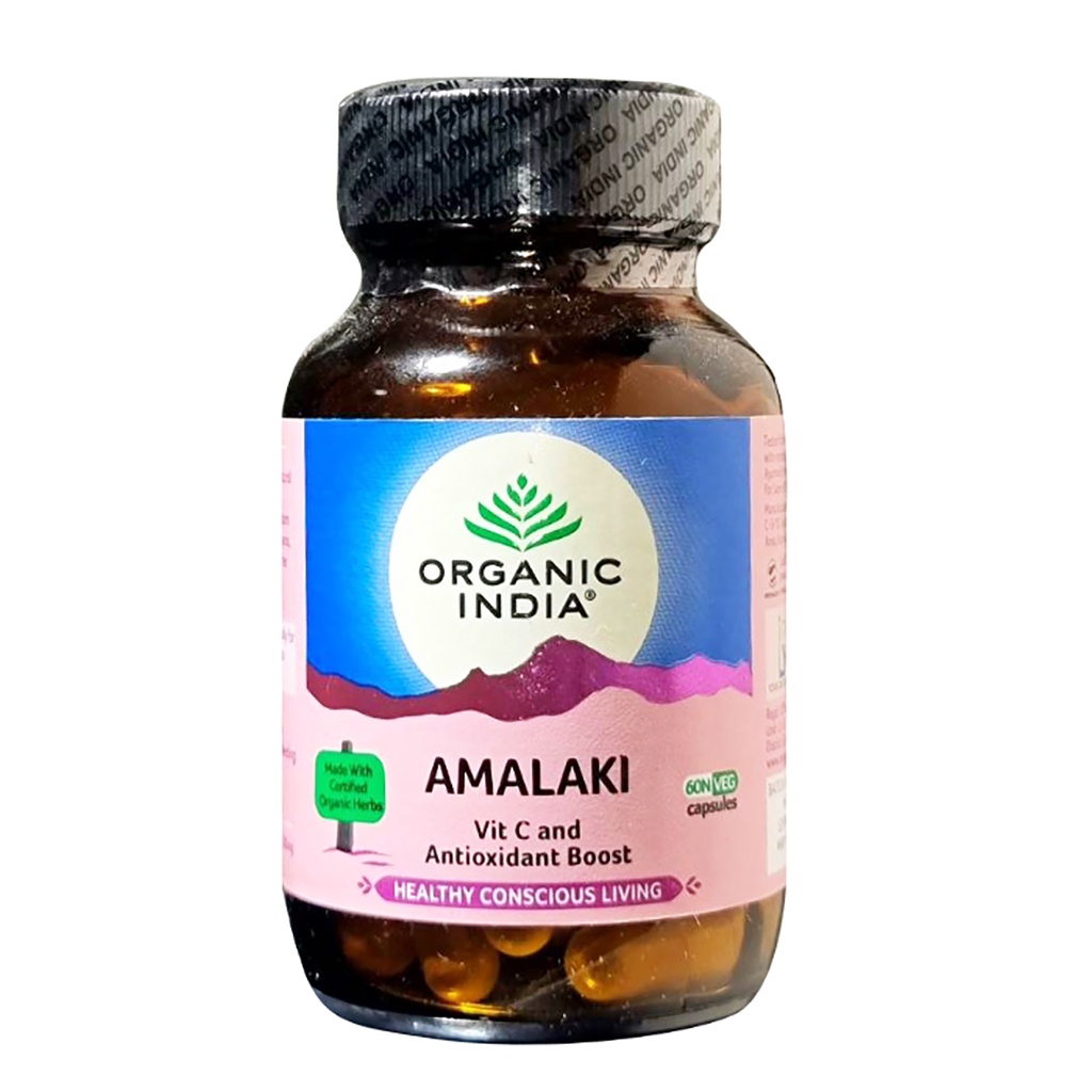 Organic India Amalaki l Vitamin C and Antioxidant Boost | 60 Capsules