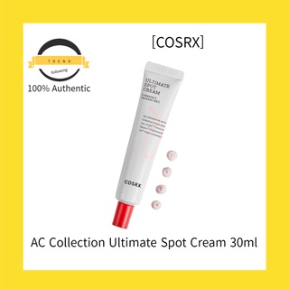 [COSRX] ครีมบํารุงผิวหน้า AC Collection Ultimate Spot 30 มล.