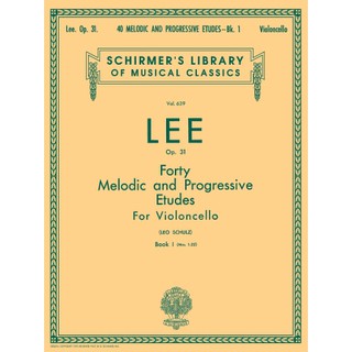 Lee 40 Melodic and Progressive Etudes, Op. 31 – Book 1