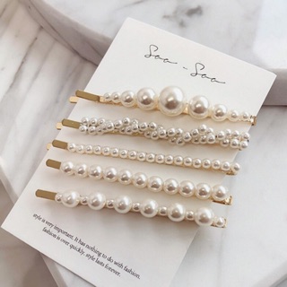 พร้อมส่ง กิ๊ฟติดผมมุก