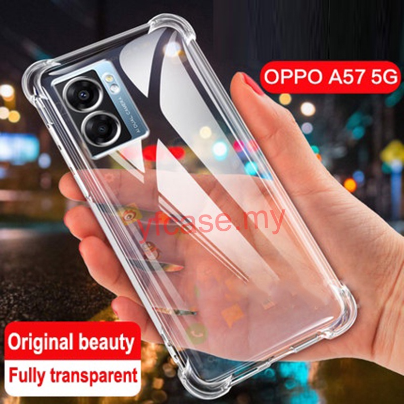 ปลอกใส OPPO A57 2022 A77 A96 A95 A94 A74 A55 A54 A93 A73 A53 A92 A72 A52 A16 A15 A15s A9 A5 2020 Ren