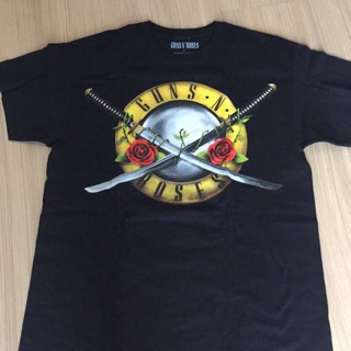 T shirt gun n Roses japan tour