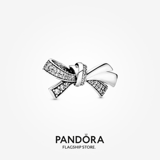 Pandora จี้โบว์ ขนาดใหญ่ ของขวัญวันเกิด สําหรับสุภาพสตรี p825