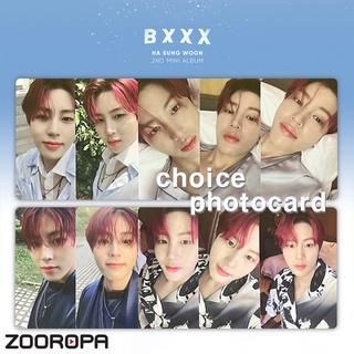 [ZOOROPA] HA SUNG WOON (Wanna One) Blue (BXXX) 1 Photocard (No Album Package, Photocards only)