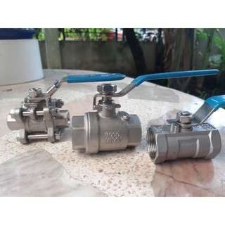 บอลวาล์วสแตนเลสSUS316 1P 2P 3P (Ball Valve)