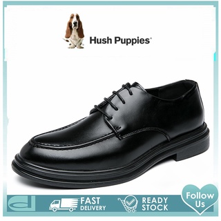 Hush_puppies รองเท้าหนัง ขนาดใหญ่ สําหรับผู้ชาย 45 46