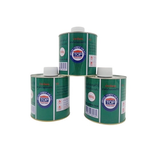 กาว PVC ตรา TOP 500 กรัม 1 กระปุก น้ำยาประสานท่อ กาวทาท่อพีวีชี ...