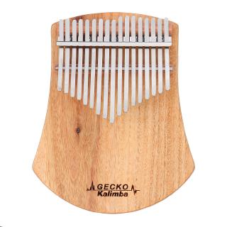 GECKO Kalimba 17 key notes ประเภทแผ่น โทน เปียโน Camphorwood Mbira เปียโนนิ้วหัวแม่มือแบบพกพา K17CAP  K17CAS  K17NOTE  K15CAP