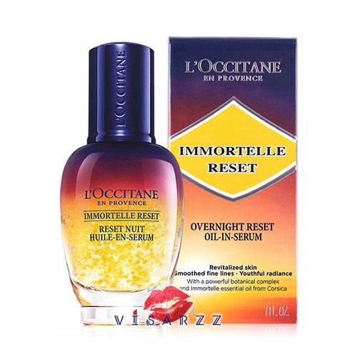 (30mL / 50mL) L'Occitane Immortelle Reset Overnight Reset OilInSerum
