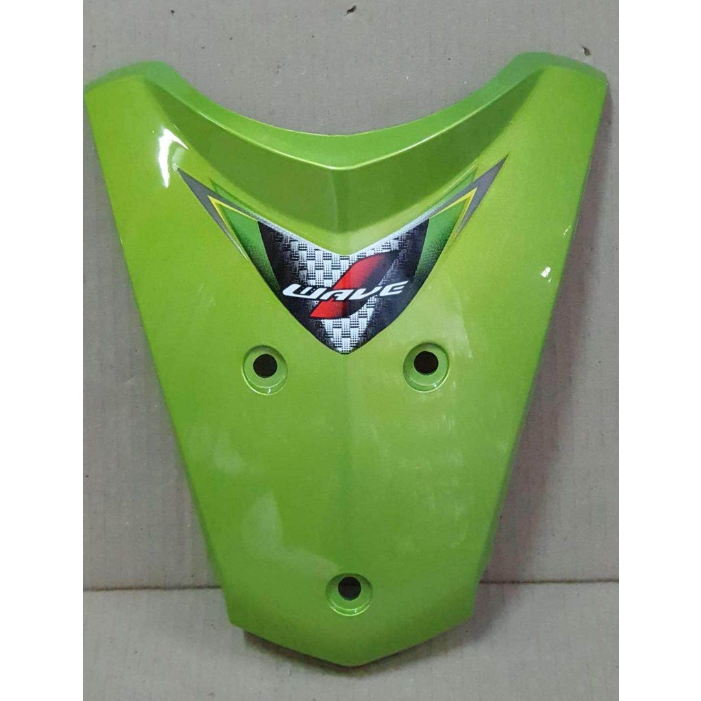 ปิดแตร่ wave125i รุ่นไฟเลี้ยวบังลม สีเขียว (ไม่รวมสติกเกอร์)