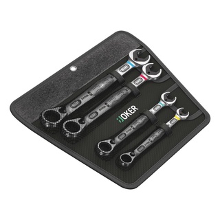 WERA NO.05020090001 Joker Switch 4pcs. Ratcheting Combination Wrenches Factory Gear By Gear Garage