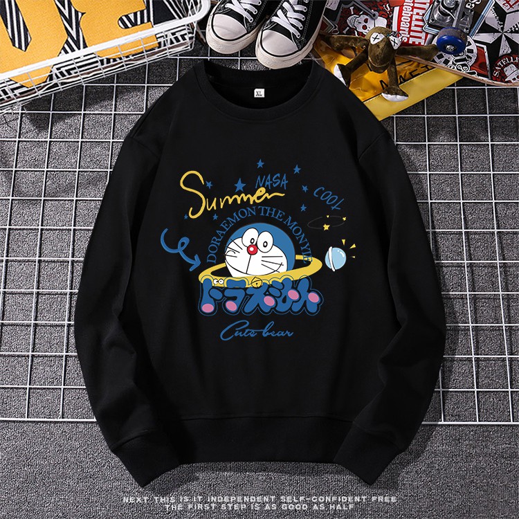 Y167เสื้อแจ็คเก็ตลายโดเรม่อน การ์ตูนยอดฮิต (ใส่ได้ทั้งชายและหญิง)