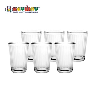 แก้วน้ำ 6ใบ/ชุด (230 ml) Dining Glass 6pcs/set : T821