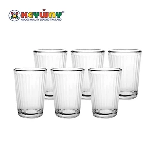 แก้วน้ำ 6ใบ/ชุด (230 ml) Dining Glass 6pcs/set : T821