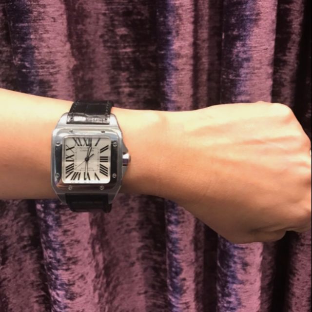นาฬิกา​ Cartier santos 100XL ​