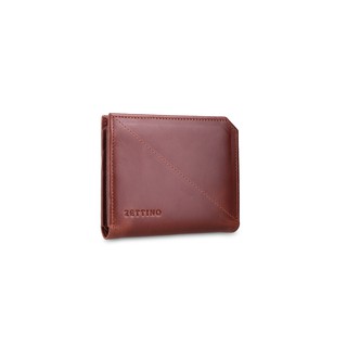 ZETTINO กระเป๋าสตางค์หนังแท้ Zip Wallet