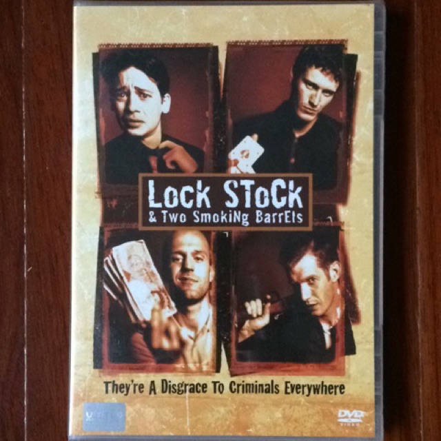 Lock Stock & Two Smoking Barrels (1998, DVD)/สี่เลือดบ้า มือใหม่หัดปล้น (ดีวีดีซับไทย)