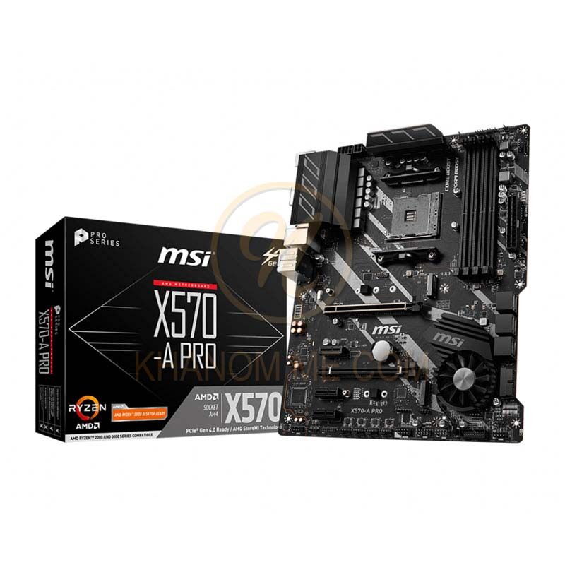 MAINBOARD (AM4) MSI X570-A PRO