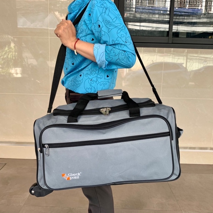 35L. ล้อลาก ขึ้นเครื่องได้ กระเป๋าเดินทางล้อลาก 20 นิ้ว  โหลดได้  พับได้  ประหยัดพื้นที่