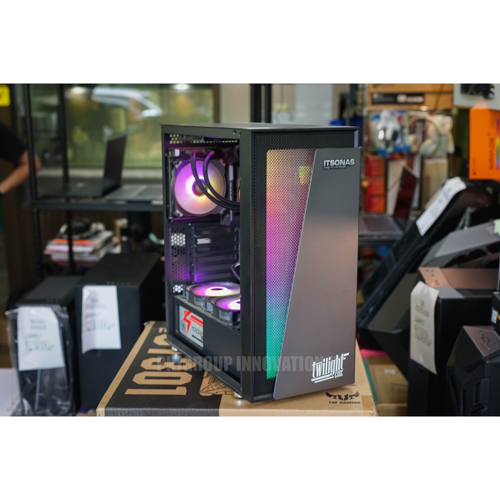 คอมประกอบมือสอง i7-10700k Asus Pro B460M Plus RAM 16 GB SSD M.2 WD Black 1 TB