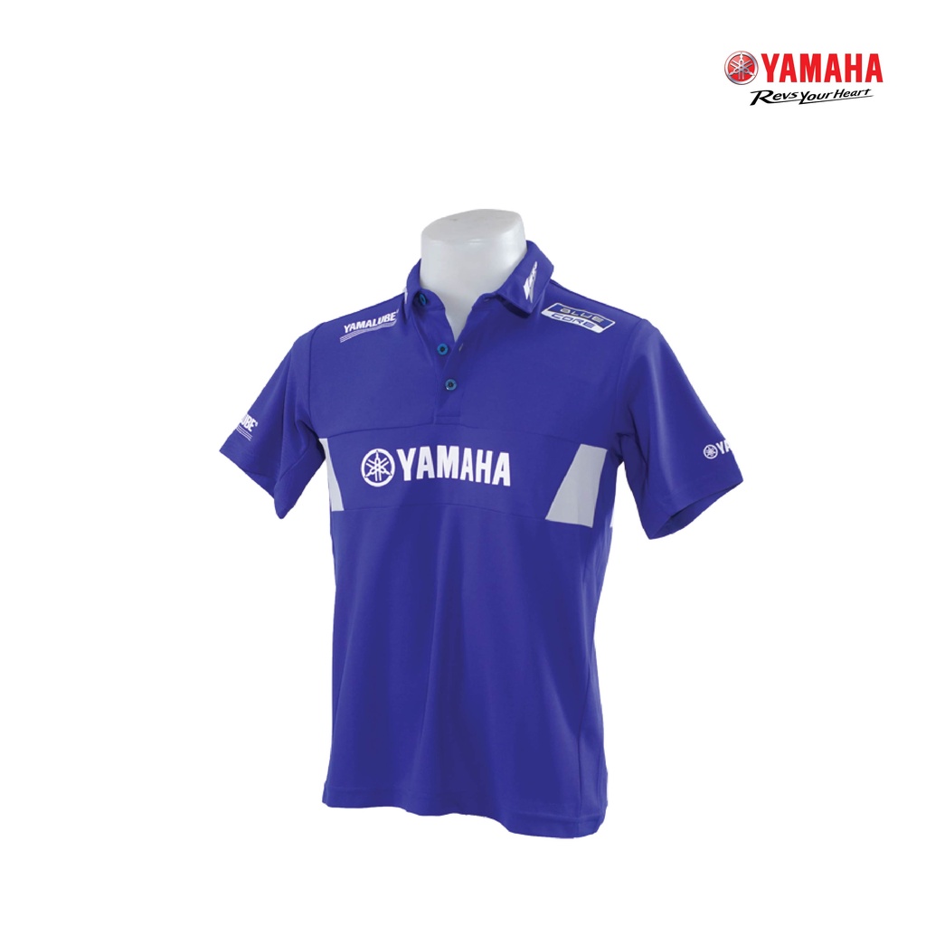 YAMAHA เสื้อโปโล CORPORATE 2020 สีน้ำเงิน/เทา