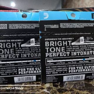 🎸สายกีตาร์ไฟฟ้า0.09และ0.10🔥ราคาถูก คุณภาพดี🔥 D'addario EXL🎉บริการเก็บปลายทาง