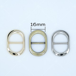 ปลีก/ส่ง.. (1ชิ้น) เลื่อนสายรี 1.6ซม. งานซิ้ง ชุบเกรดA ไม่ลอ…