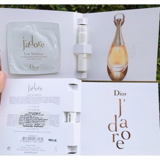 น้ำหอม Dior Jadore edp 1ml + โลชั่นน้ำหอม ของแท้