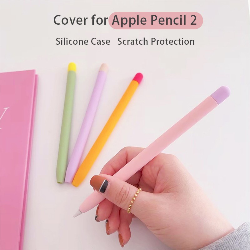 for Apple Pencil Case Cover Silicone iPad Pencil Sleeve Skin Compatible with Apple Pencil 2nd Generation