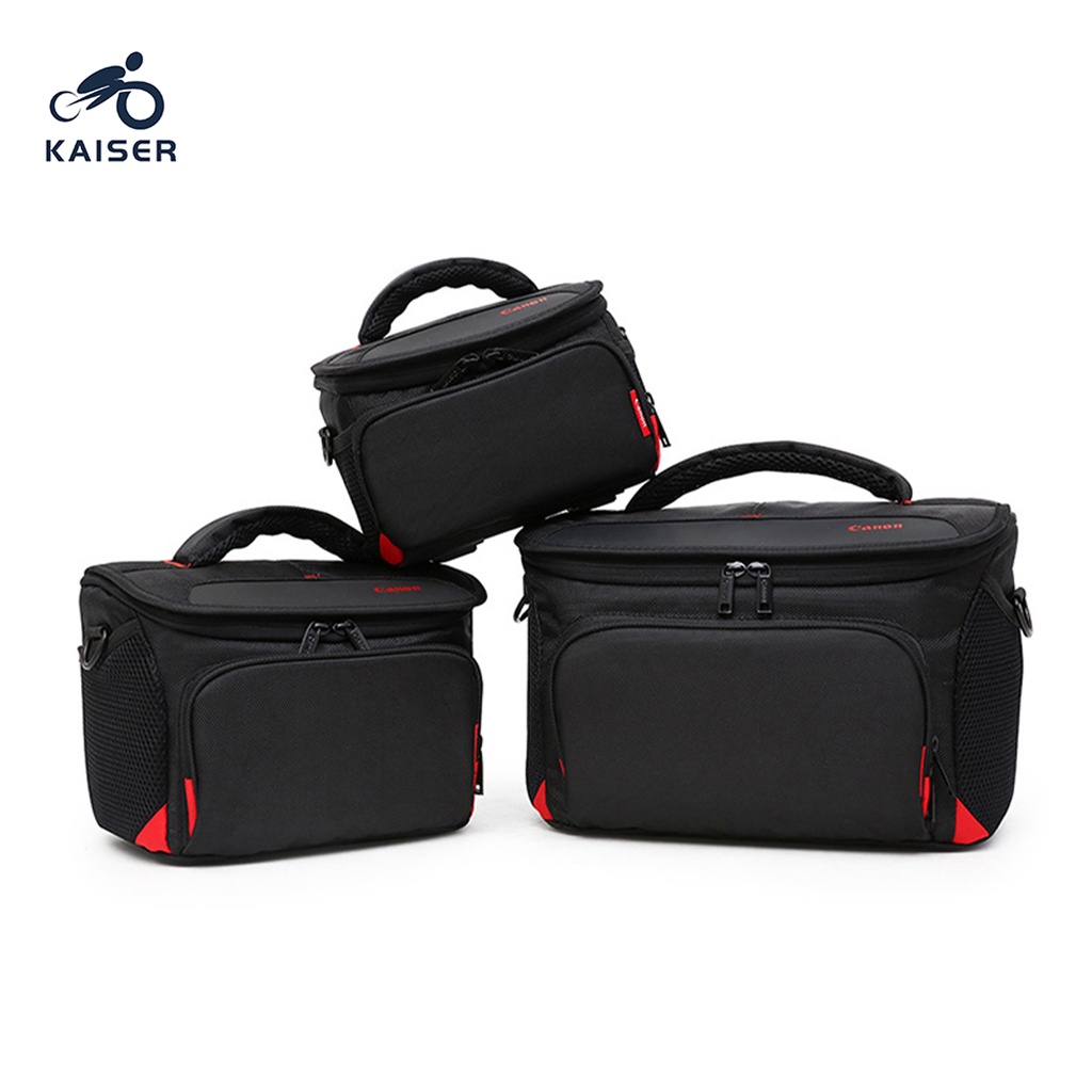 KAISER วัสดุกันน้ําไนล่อน DSLR กระเป๋ากล้องถ่ายภาพแบบพกพากระเป๋าสําหรับ Camera accessories Canon Can