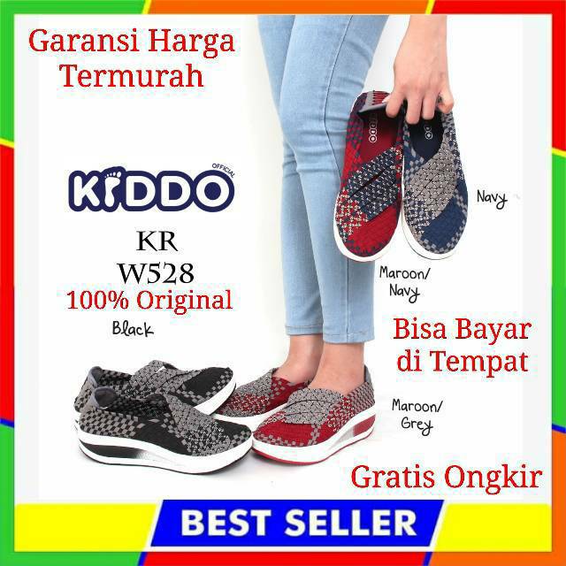 KIDDO Shoes - รองเท้าผู้หญิง W 528 Wedges