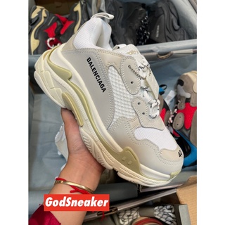 [ พร้อมส่ง ] B*alenci*ga Triple S Sneaker “ White “ Size 36 - 45 [ ORI ]