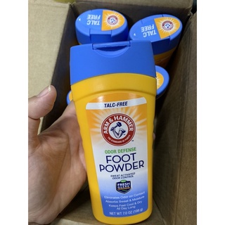 Arm &amp; Hammer Foot Powder แป้งทาเท้า ป้องกันเท้าเหม็น