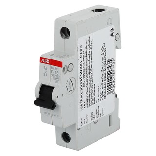 เบรกเกอร์ 1 เฟส ABB SH201C16 16 แอมป์ CIRCUIT BREAKER 1-PHASE ABB SH201C16 16A