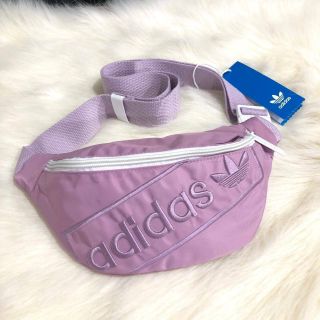 [พร้อมส่ง] กระเป๋าคาดอก/คาดเอว Adidas สีม่วง สวยค่ะ