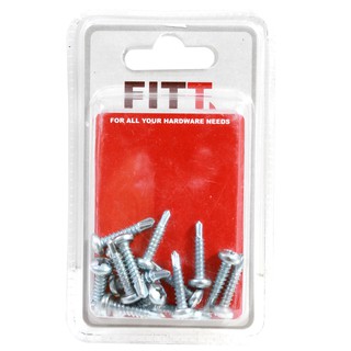 FITT 4.2X19MM SELF DRILL SCREW สกรูปลายสว่าน FITT 4.2X19 MM สกรู, น๊อตและแหวน อุปกรณ์ยึดติด เครื่องมือช่างและฮาร์ดแวร์ F