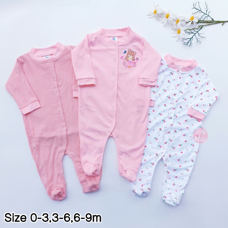 ชุดหมีเด็ก ชุดหมีคุมเท้า ชุดหมีทารก 0-9เดือน.#มีบริการเก็บเงินปลายทาง - รูปที่ 2