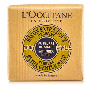 LOCCITANE  Shea Butter Extra Gentle Soap - Verbena