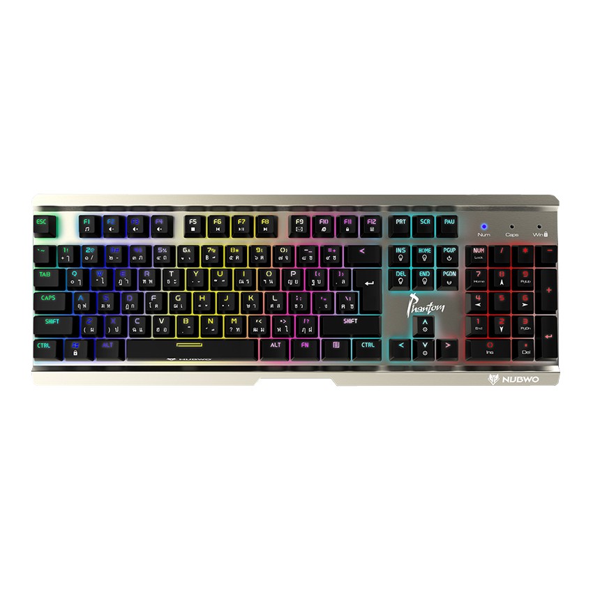 Nubwo NK-55 Phantom Plus Gaming Keyboard Semi Mechanical BlueSwitch