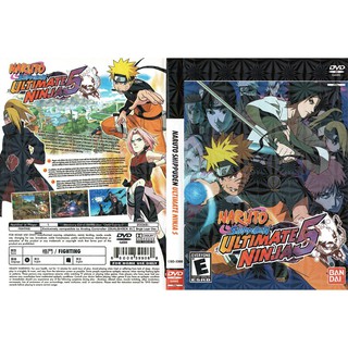 NARUTO SHIPPUDEN ULTIMATE NINJA 5 [PS2 EU : DVD5 1 Disc]