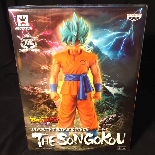 ฟิกเกอร์ โมเดล Dragonball : Master Stars Piece Son Gokou Super Saiyan God