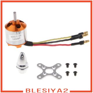 (blesiya 2) a 2217 1250 kv มอเตอร์ brushless สําหรับ fixed wing 9 นิ้ว 9045 9060